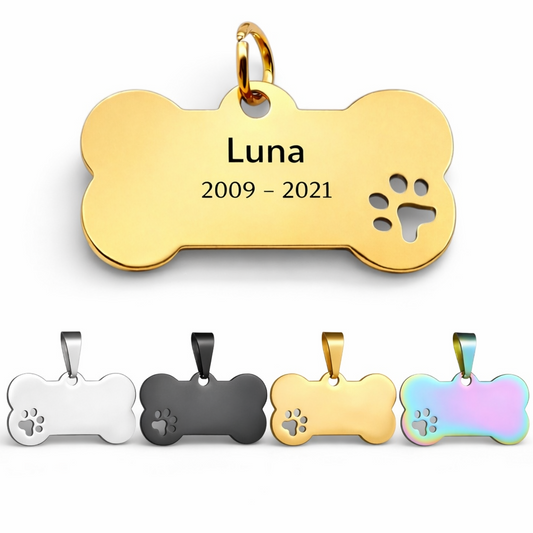 Hanger met gravure - Hond