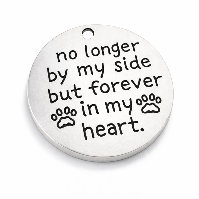 ronde hanger met tekst