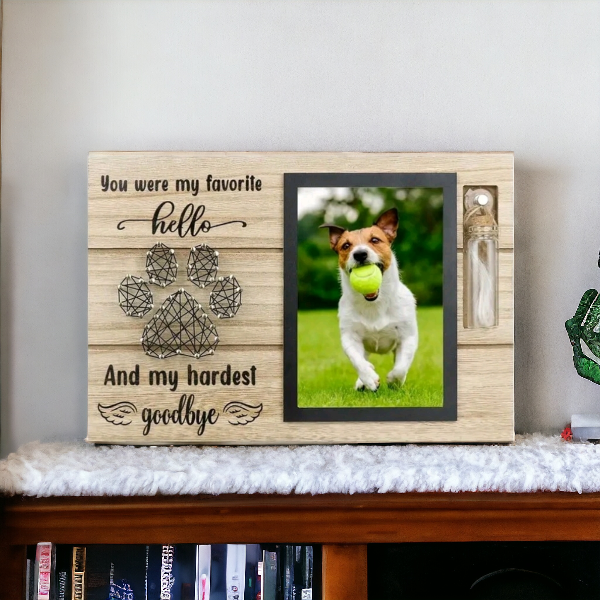 Gedenkfotolijst huisdier