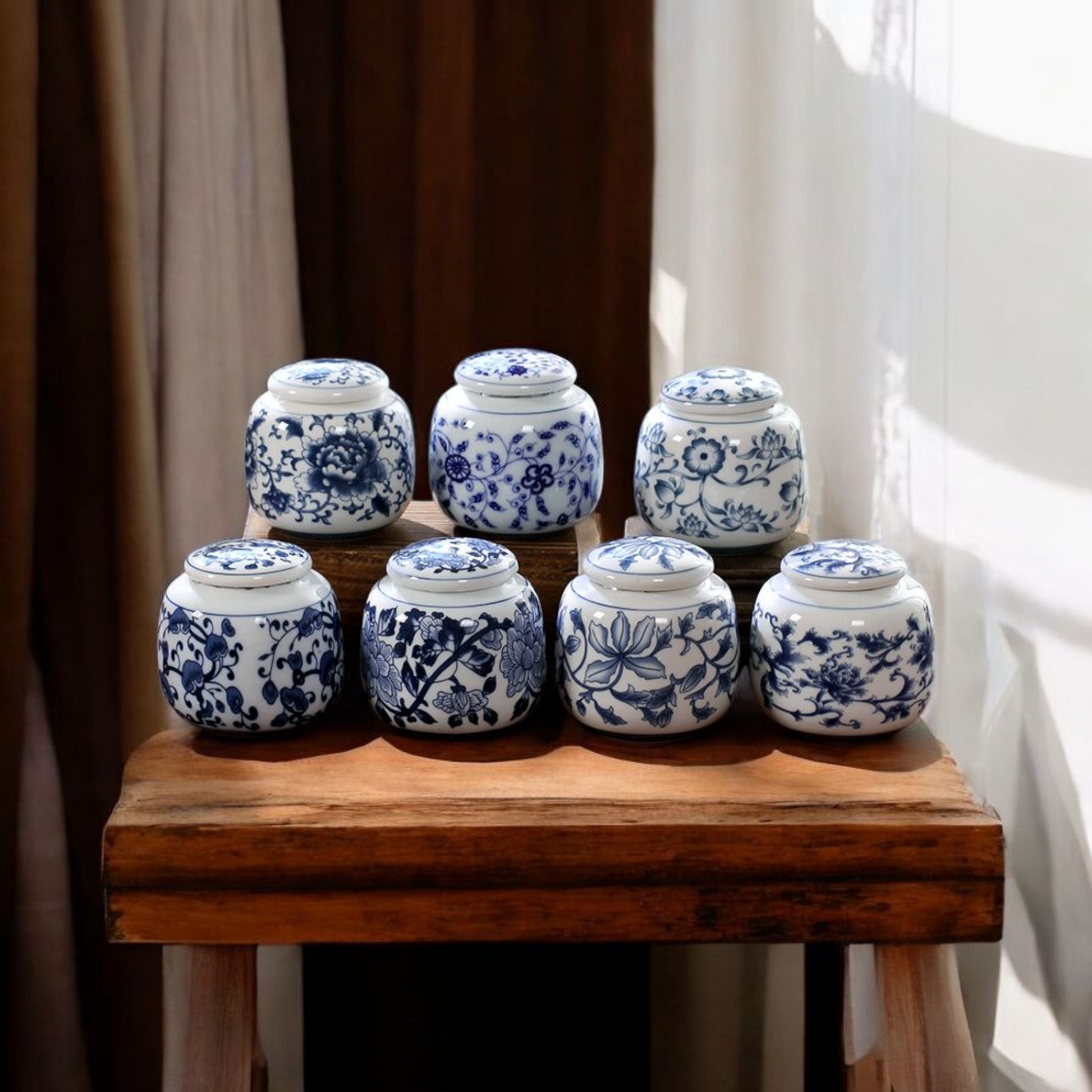 Mini Urn voor Huisdier - Delfts Blauw– Een liefdevolle herinnering aan jouw huisdier - Mini urn voor hond of kat - Urn - In memoriam - Urn kat - Urn hond - Huisdier Urn - 200 ML
