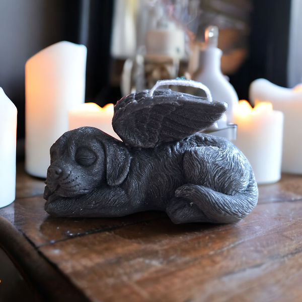 Herinneringskaars - Engelenhond