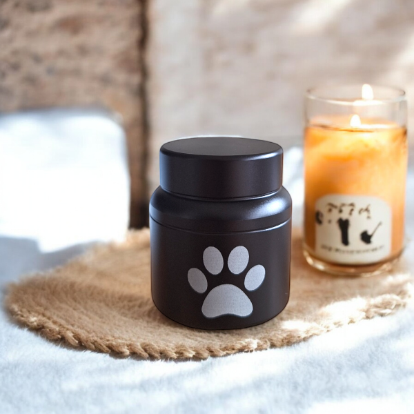 Mini Urn Pootafdruk - H 6 cm