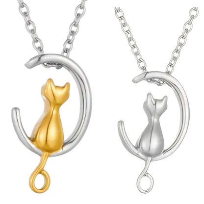 Ashanger Kat - Goud en Zilverkleur