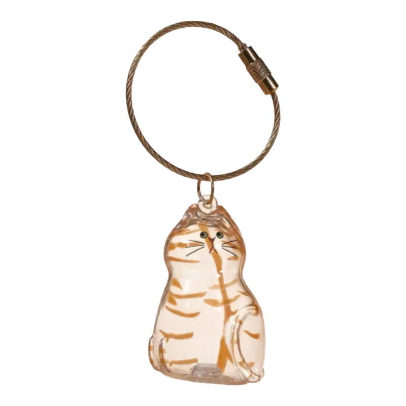 Pet Hair Gedenksleutelhanger voor kat
