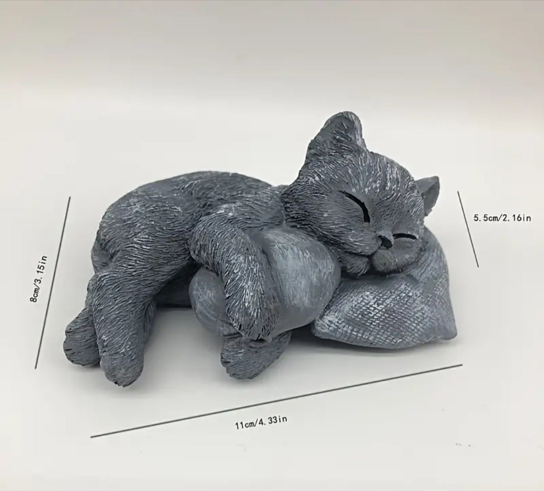 Herdenkingsbeeld voor kat