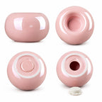 Roze ronde urn voor hond en kat, 800 ml, diverse hoeken