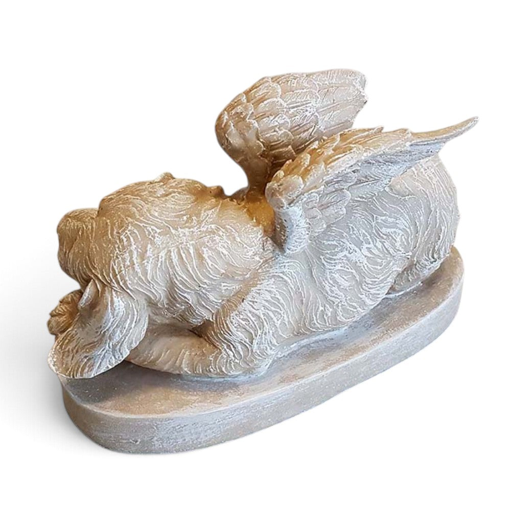 Urn Slapend Hondje - Beige - 1200 ML