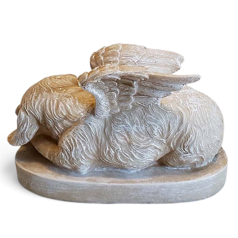 Urn Slapend Hondje - Beige - 1200 ML