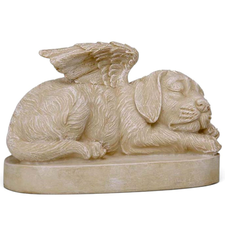 Urn Slapend Hondje - Beige - 1200 ML