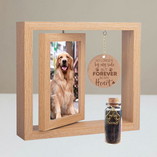 Herdenkingsfotolijst met Asbuisje