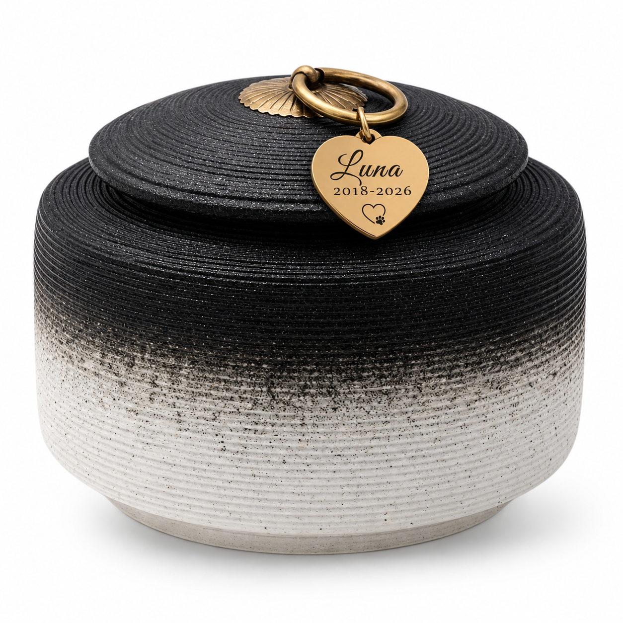 Urn Zwart/Wit - 660 ML