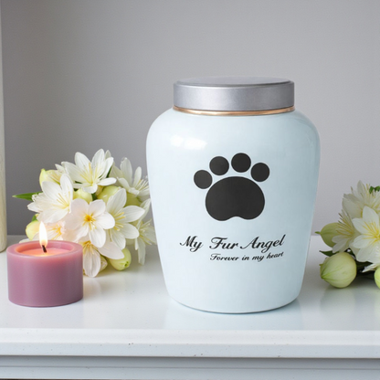 Urn - Blauw/Grijs - 300 ML