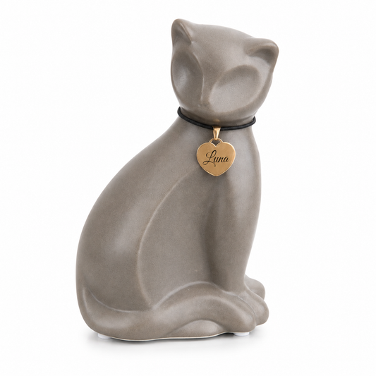Urn Kat - Gegraveerde hanger met naam - 300 ML