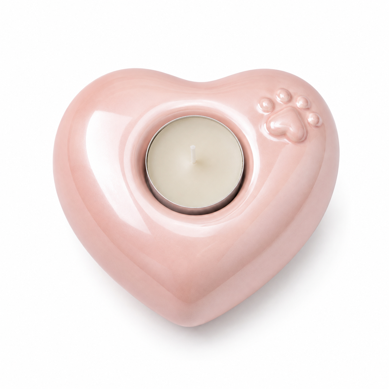 Urn hart met waxinelichthouder - 300 ML