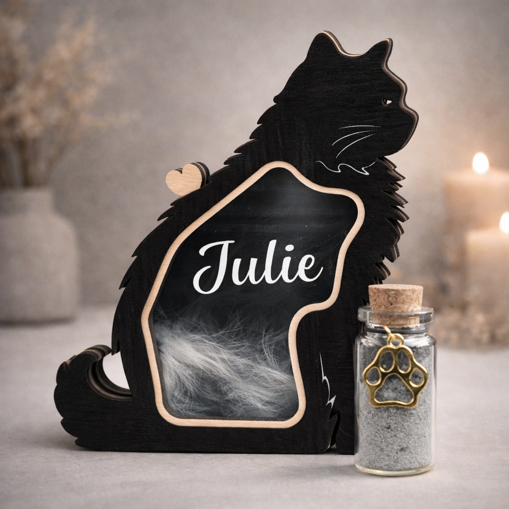 Herinneringskat - Hout - Zwart