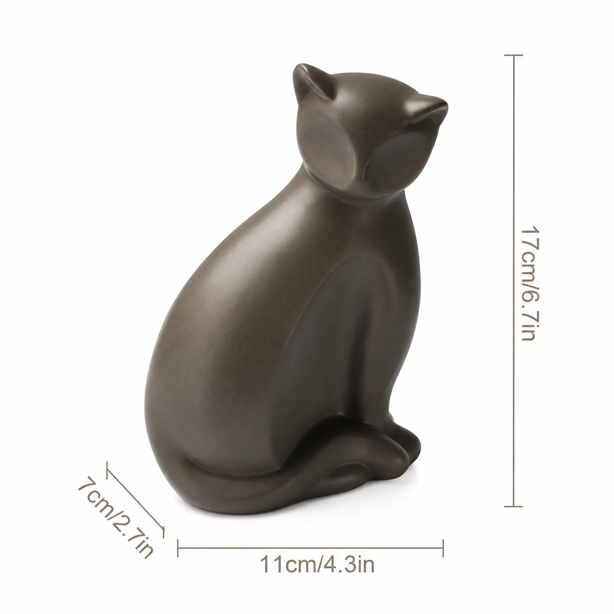 Urn Kat - Gegraveerde hanger met naam - 300 ML