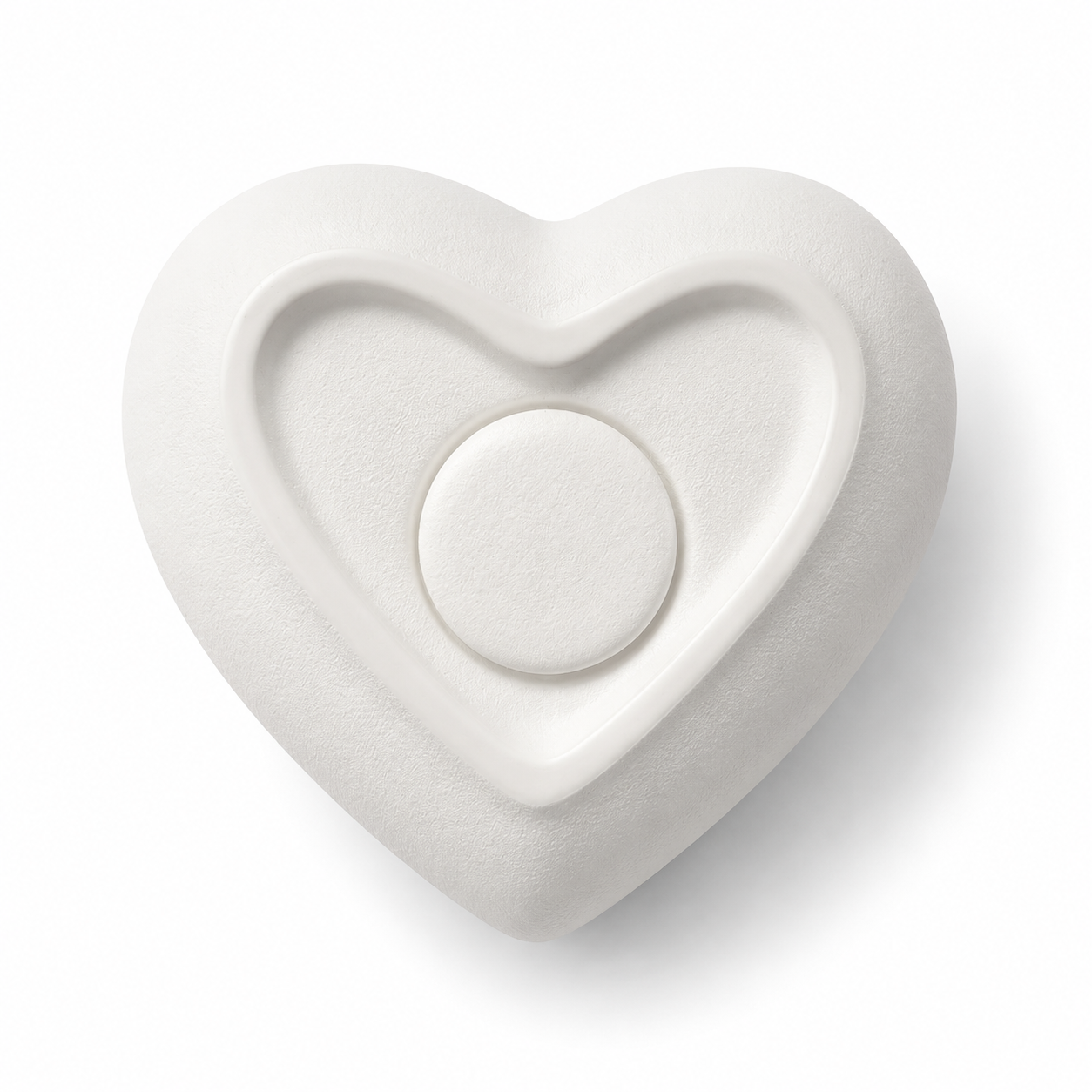 Urn hart met waxinelichthouder - 300 ML