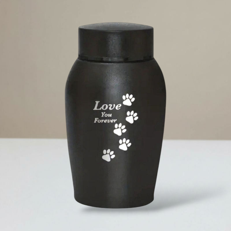 Urn - 500 ML - Zwart - Love you forever
