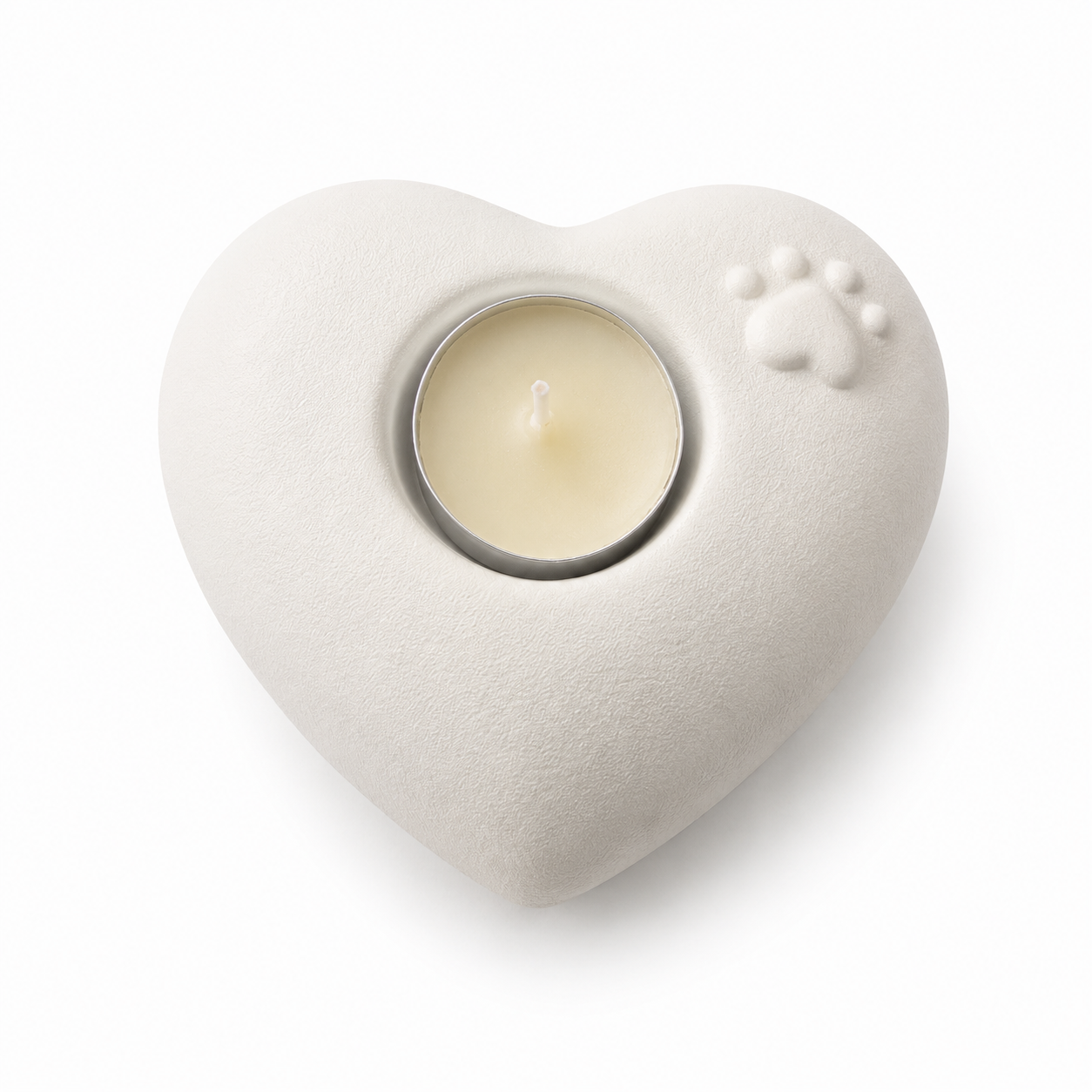 Urn hart met waxinelichthouder - 300 ML