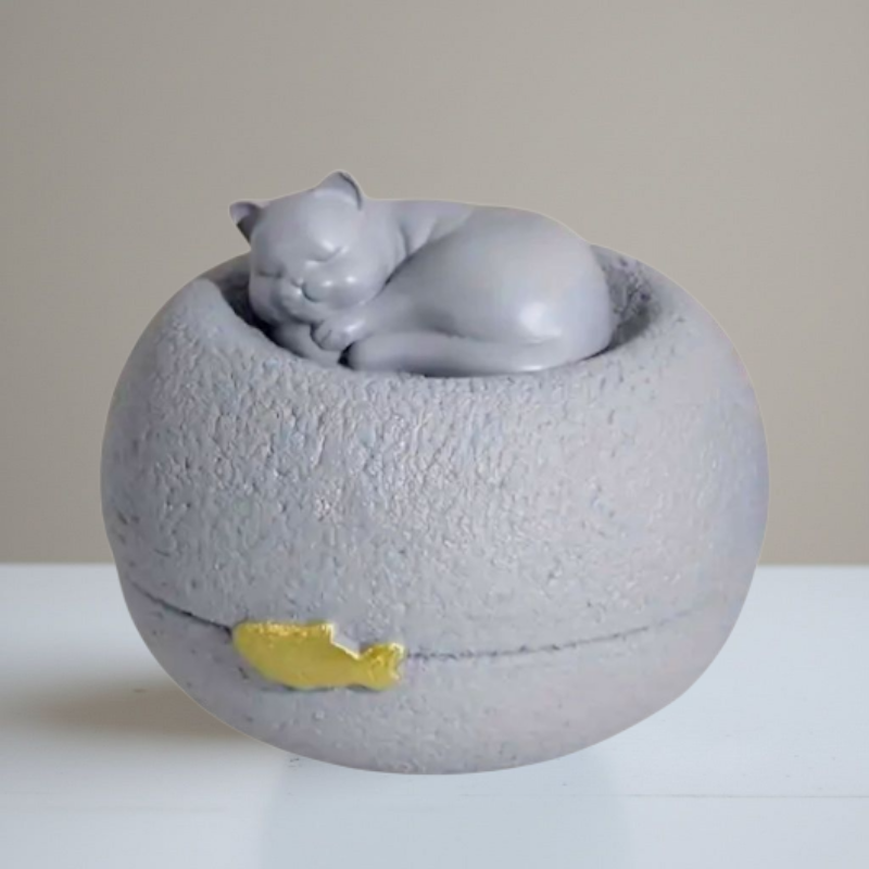 Urn Kat - 700 ML - Grijs