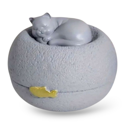 Urn Kat - 700 ML - Grijs