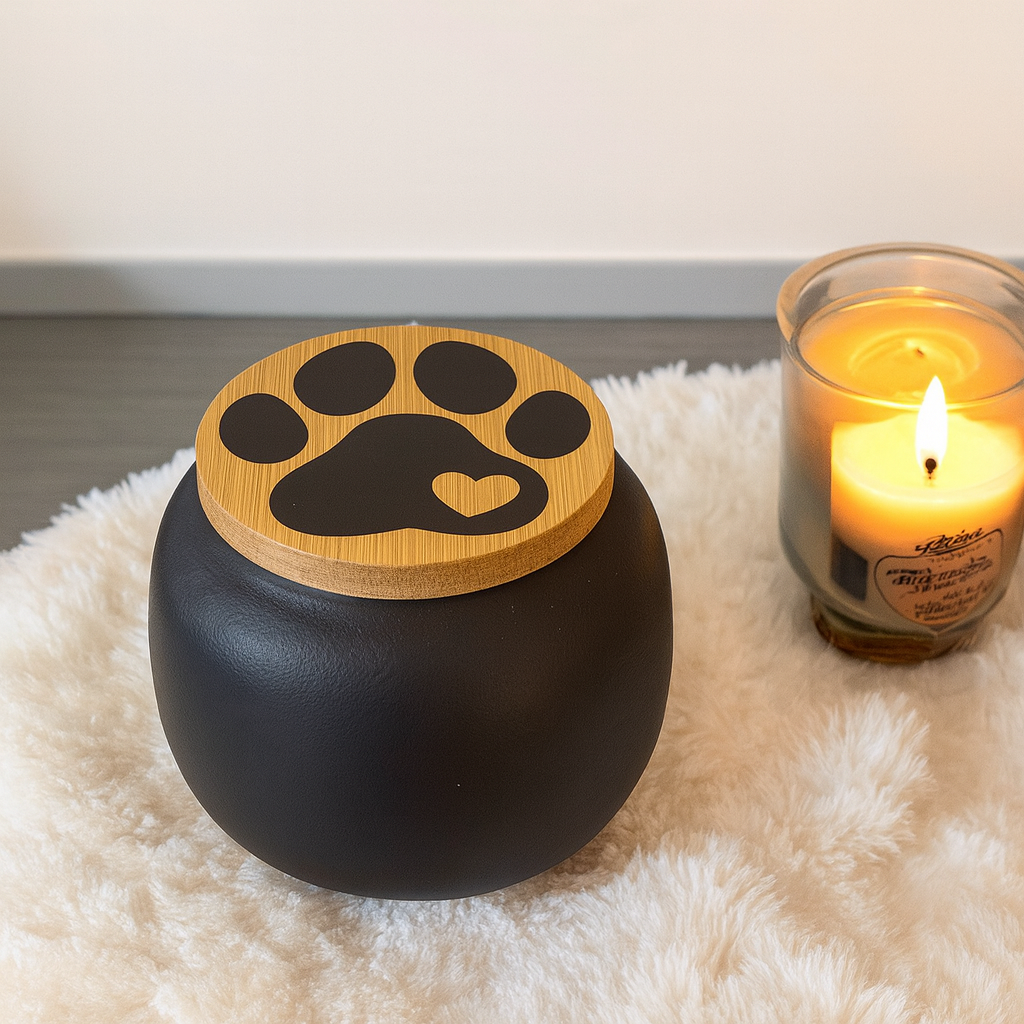 Urn Hond - 150 ML - Zwart