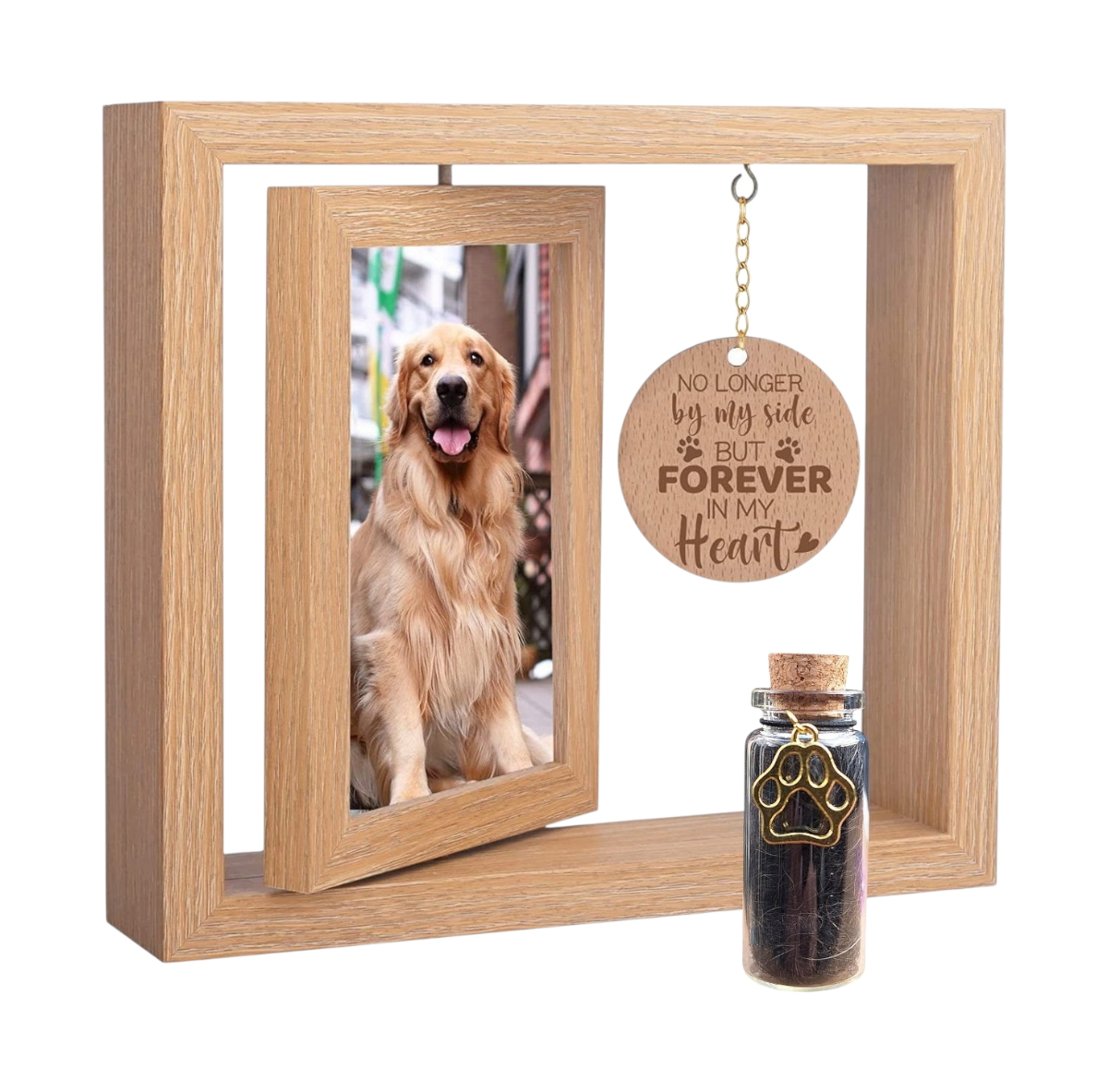 Herdenkingsfotolijst met Asbuisje