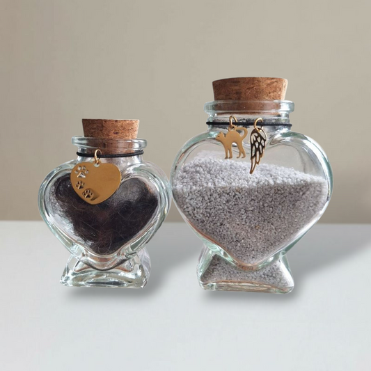 Memorial Flesjes - Set van 2 - Kat