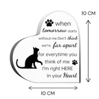 Herdenkingsbeeld - Kat - When tomorrow starts