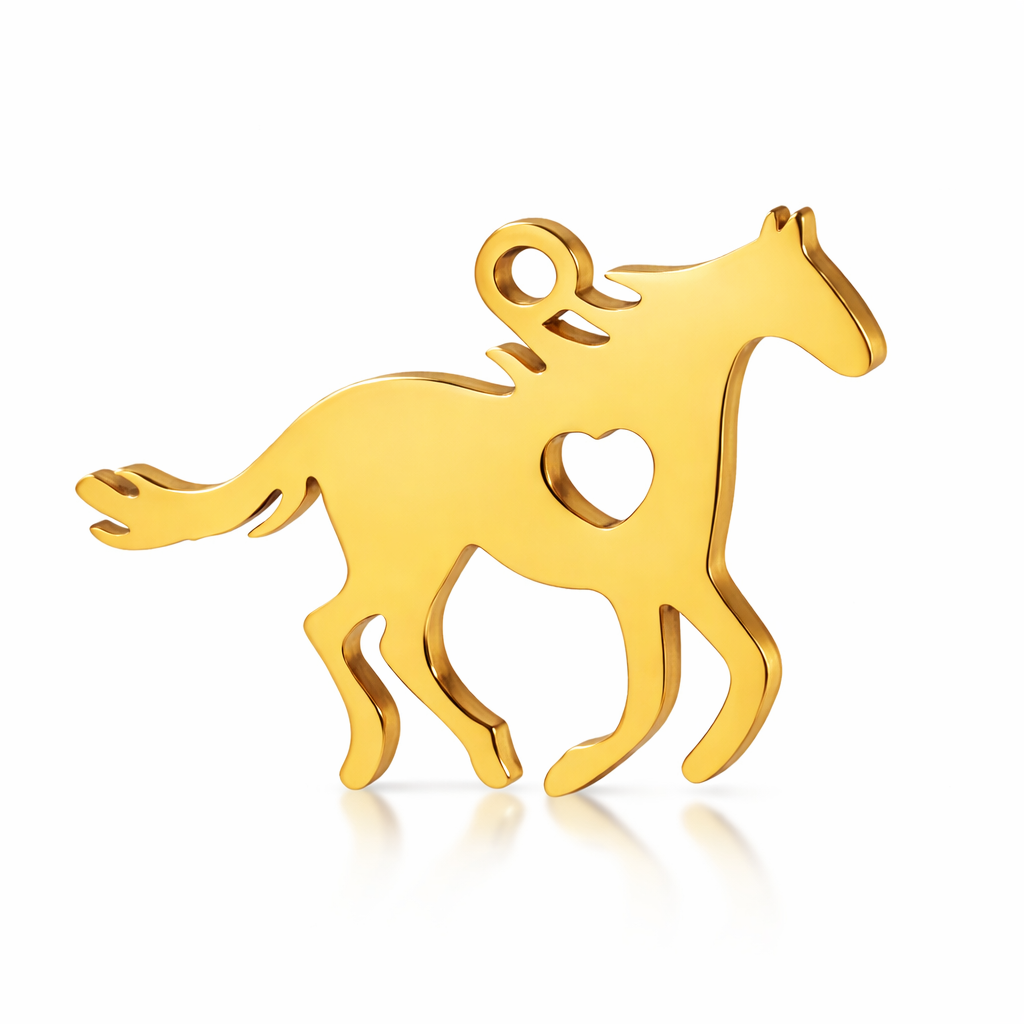 Hanger Memorial Flesje - Paard