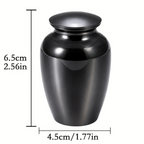 Mini urn - RVS - 55 ML - Naar eigen wens te personaliseren