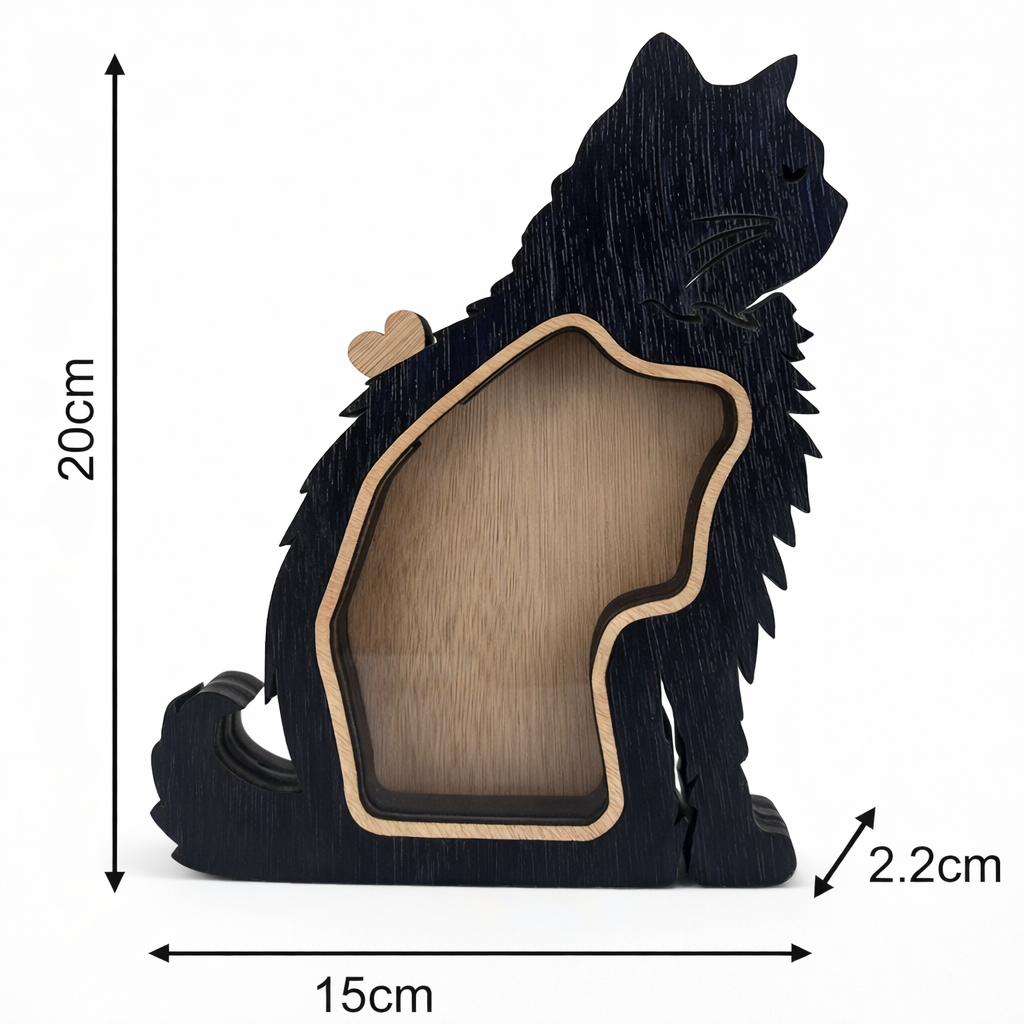 Herinneringskat - Hout - Zwart