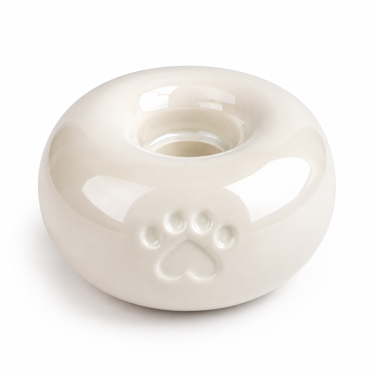 Urn rond met waxinelichthouder - 800 ML