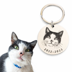 Hanger met gegraveerde foto
