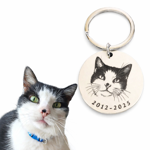 Hanger met gegraveerde foto