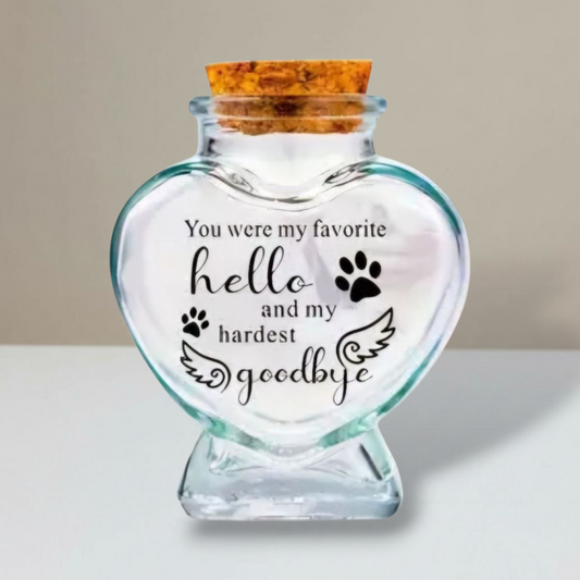 Memorial Flesje - Met tekst