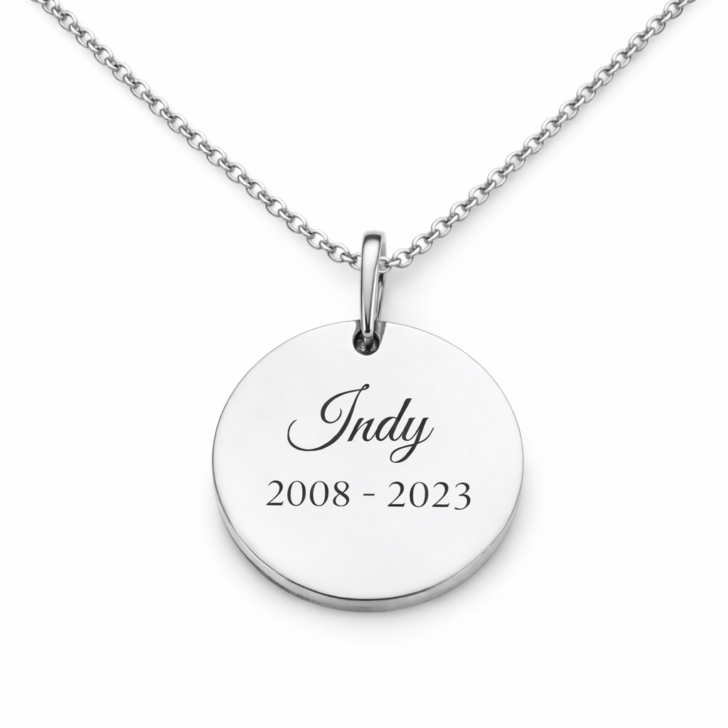 Hanger met gravure - 2.5 cm