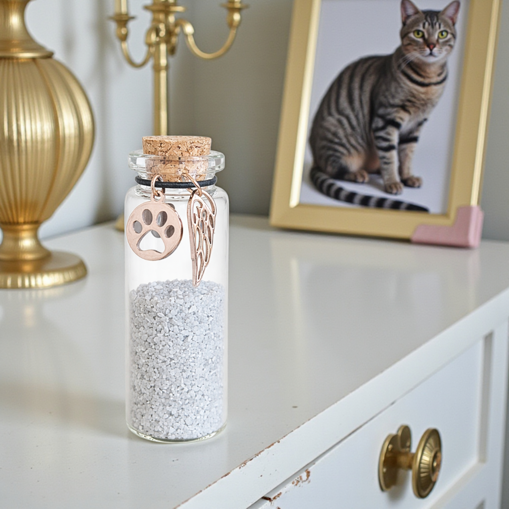 Memorial Flesje - Rosè Goud