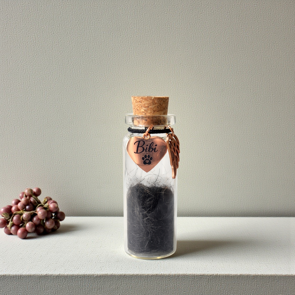 Memorial Flesje - Hanger met naam