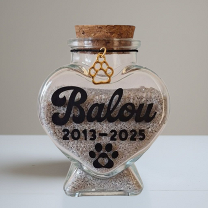 Memorial Flesje met Naam