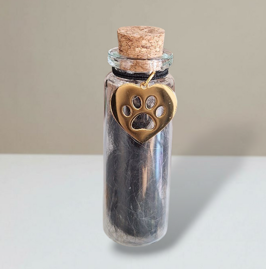 Memorial Flesje - Goud, Zilver en Zwart