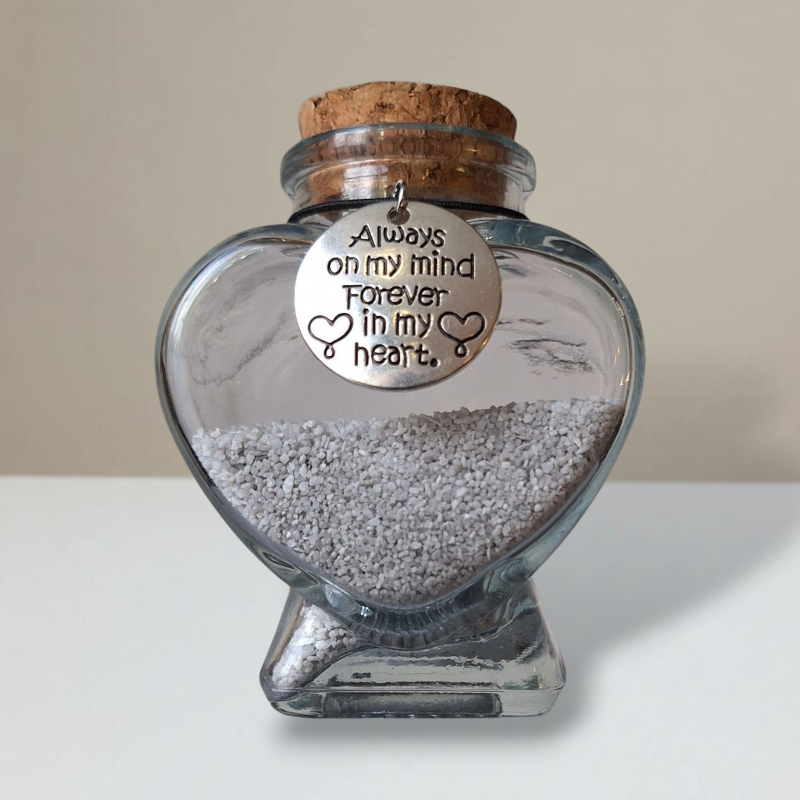 Memorial bottle - Always on my mind, Forever in my heart