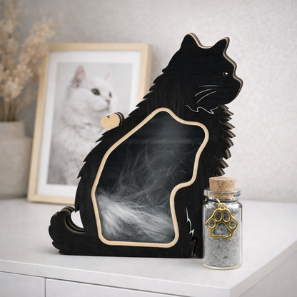 Herinneringskat - Hout - Zwart