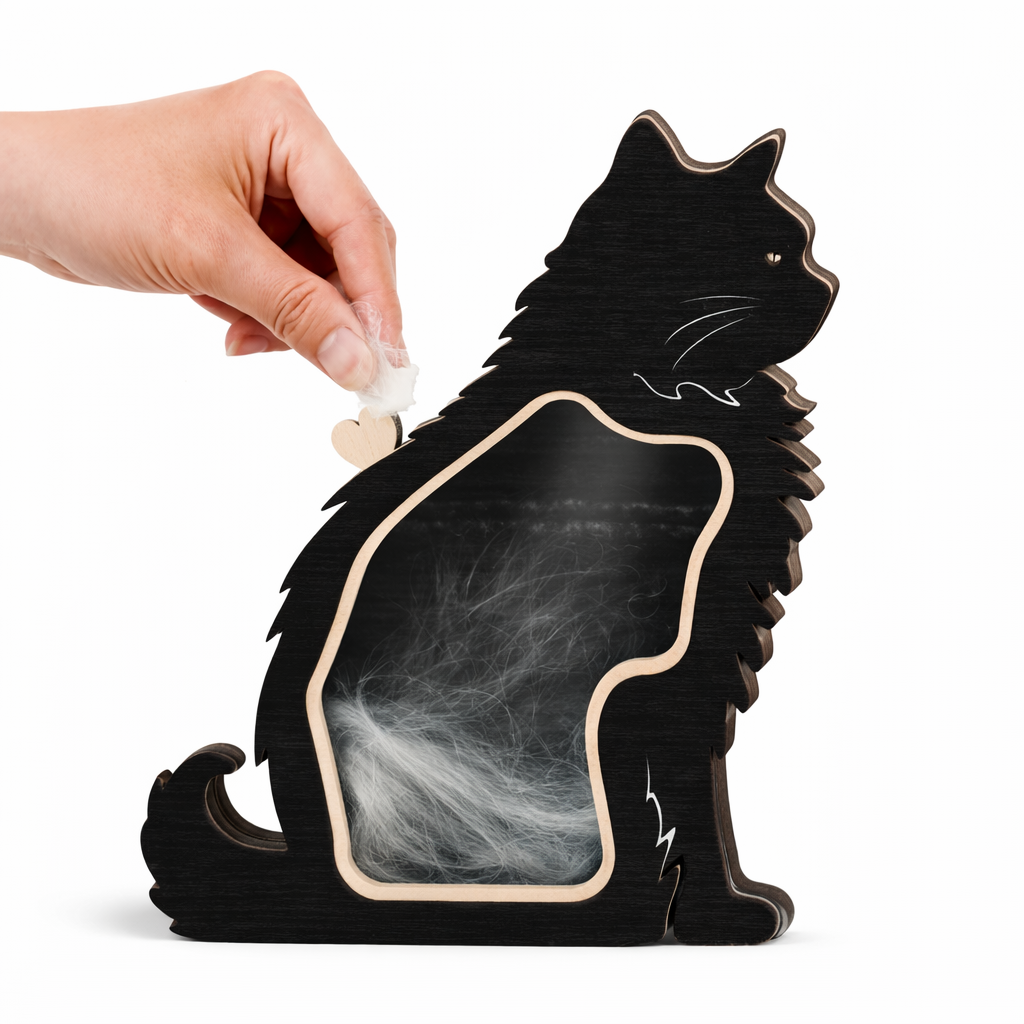 Herinneringskat - Hout - Zwart