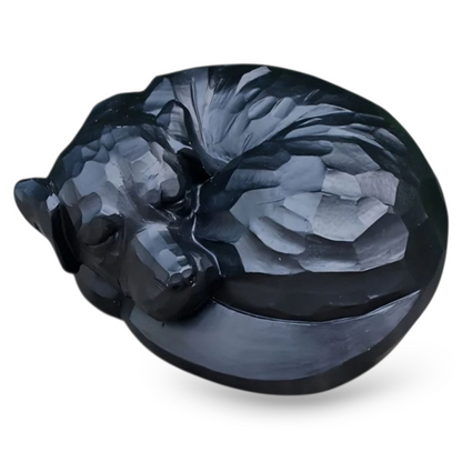 Urn hond- Slapend Hondje - Zwart