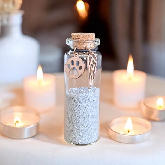 Memorial Flesje - Rosè Goud