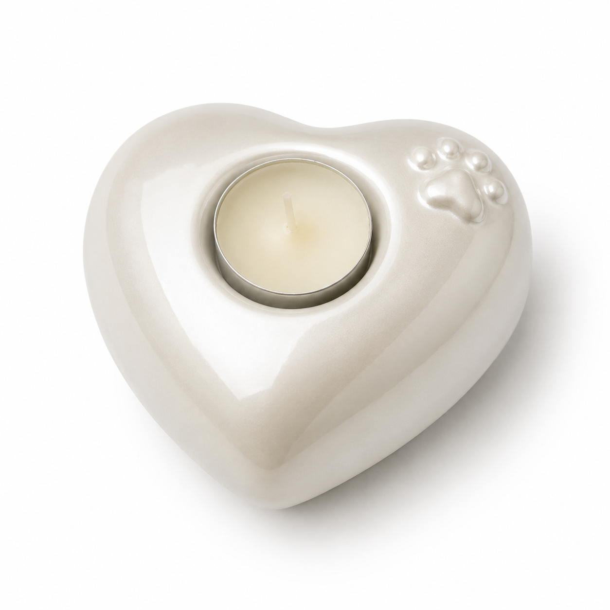 Urn hart met waxinelichthouder - 300 ML