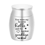 Mini urn - RVS - 25 ML