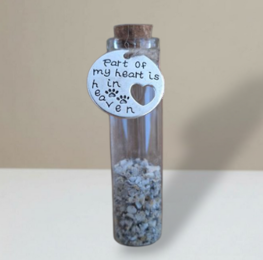 Memorial Flesje - Zilver - Keuze uit 2 Hangers