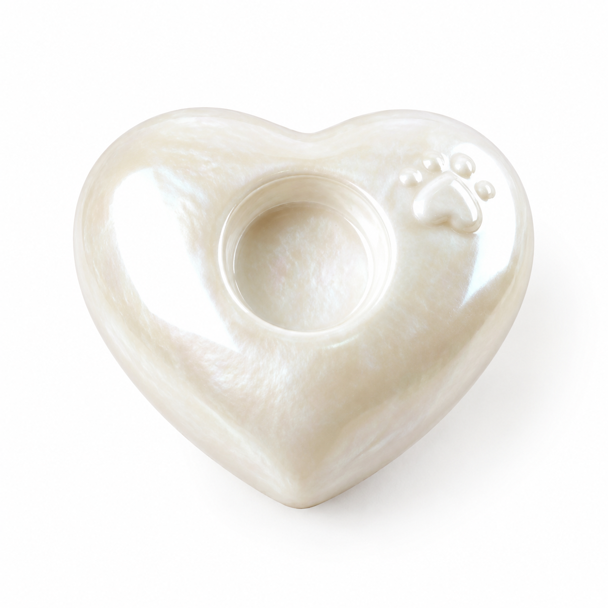 Urn hart met waxinelichthouder - 300 ML